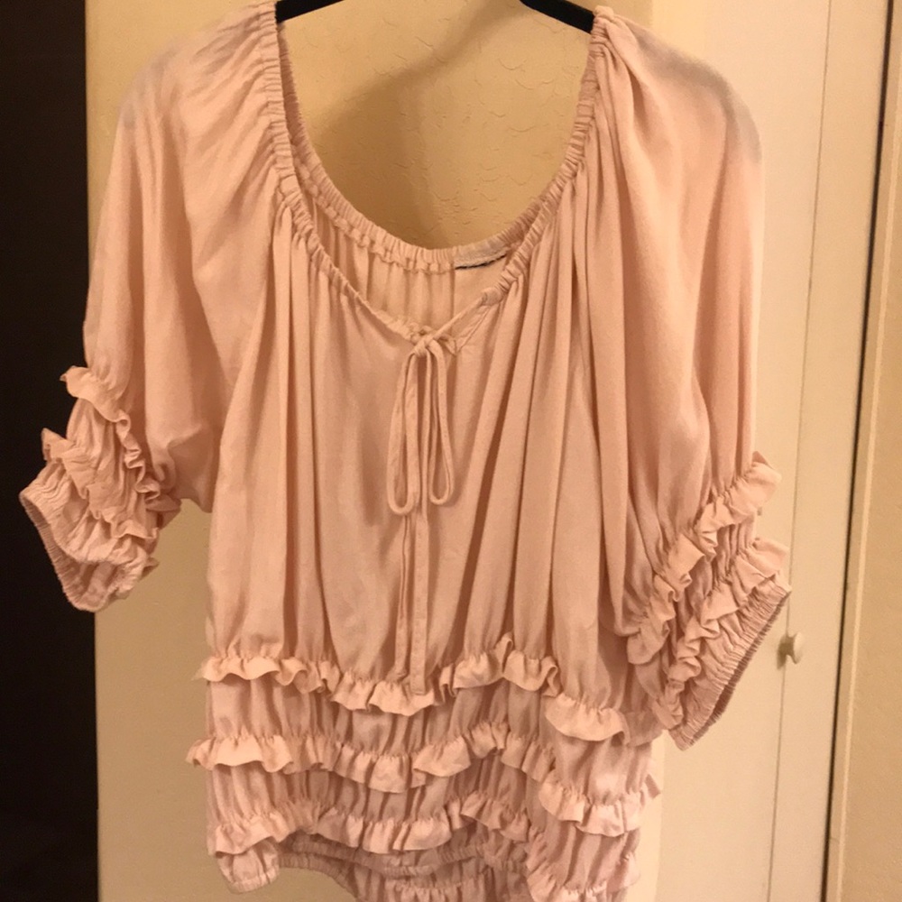 Ruffled blouse